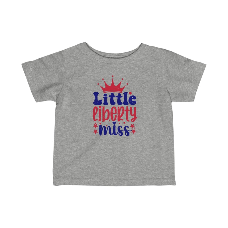All American Infant Toddler Girl Tshirt Little Liberty Miss USA Shirt Freedom Lady Liberty Tee Family Matching 4th of July T-shirt for Her - 3.jpg