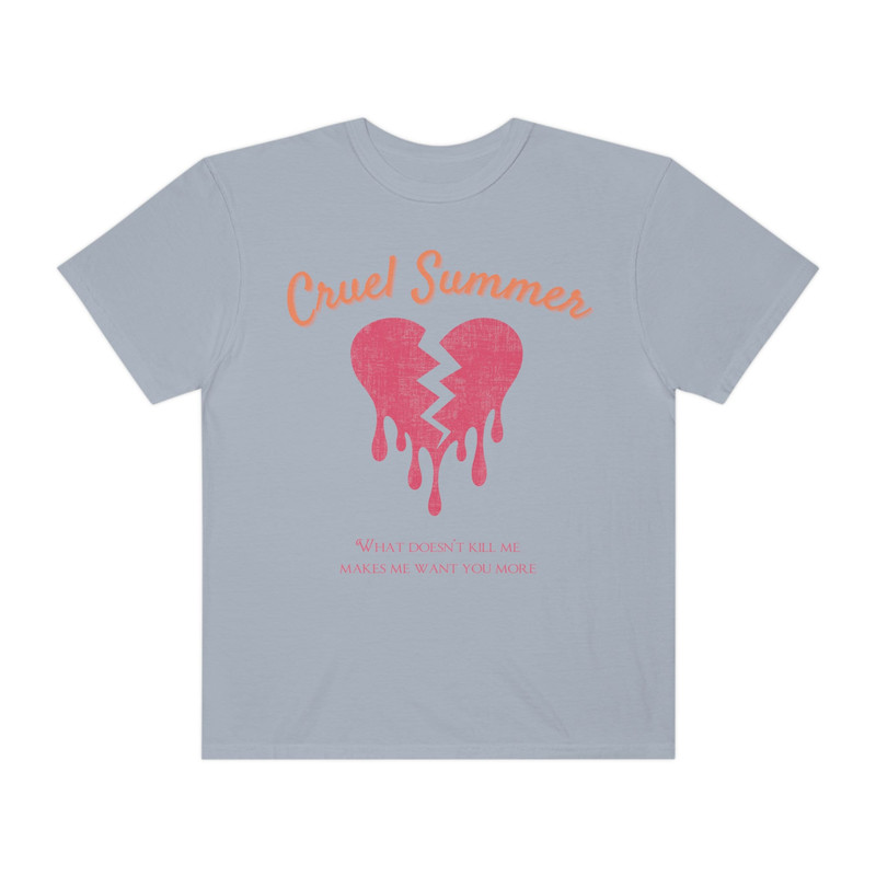 Comfort Colors Cruel Summer Bleeding Heart Tshirt Taylor Swift Lover Merch The Eras Tour Concert Tee Devils Angels Roll Swiftees Swiftie - 9.jpg