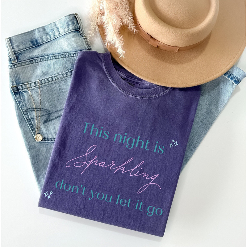 Comfort Colors Enchanted Taylor Swift T-shirt Speak Now Era Album Taylor's Version Tees Eras Tour Merch Taylor Swiftees This Night Sparkling - 1.jpg