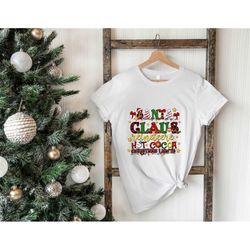santa claus hot chocolate shirt, hot chocolate shirt, christmas light shirt, tis the season christmas shirt, funny shirt