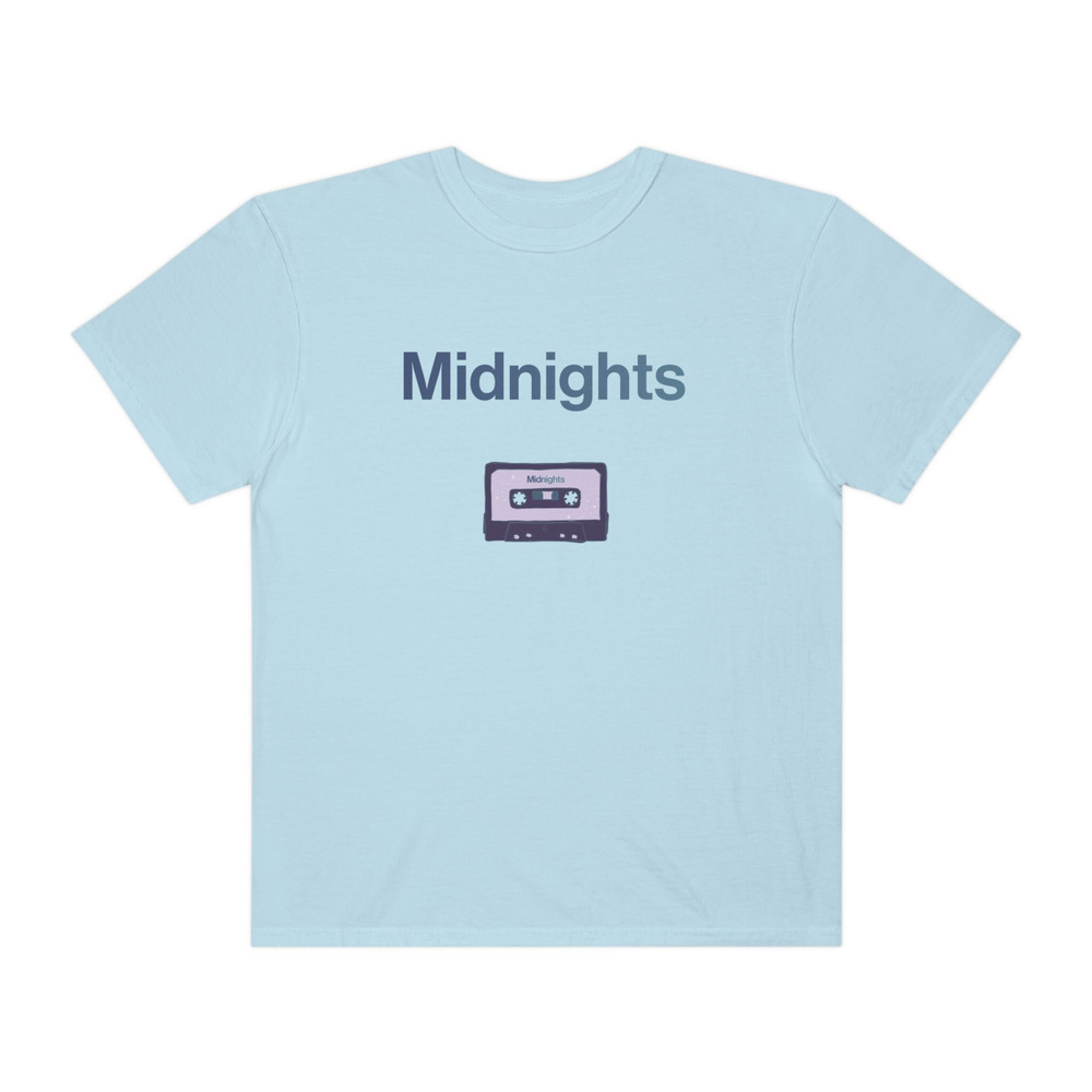 Comfort Colors Midnights Cassette T-Shirt Taylor Swift Midnights Album Shirt for The Eras Tour Concert Outfit Swiftees Merch Swiftie Tee - 3.jpg