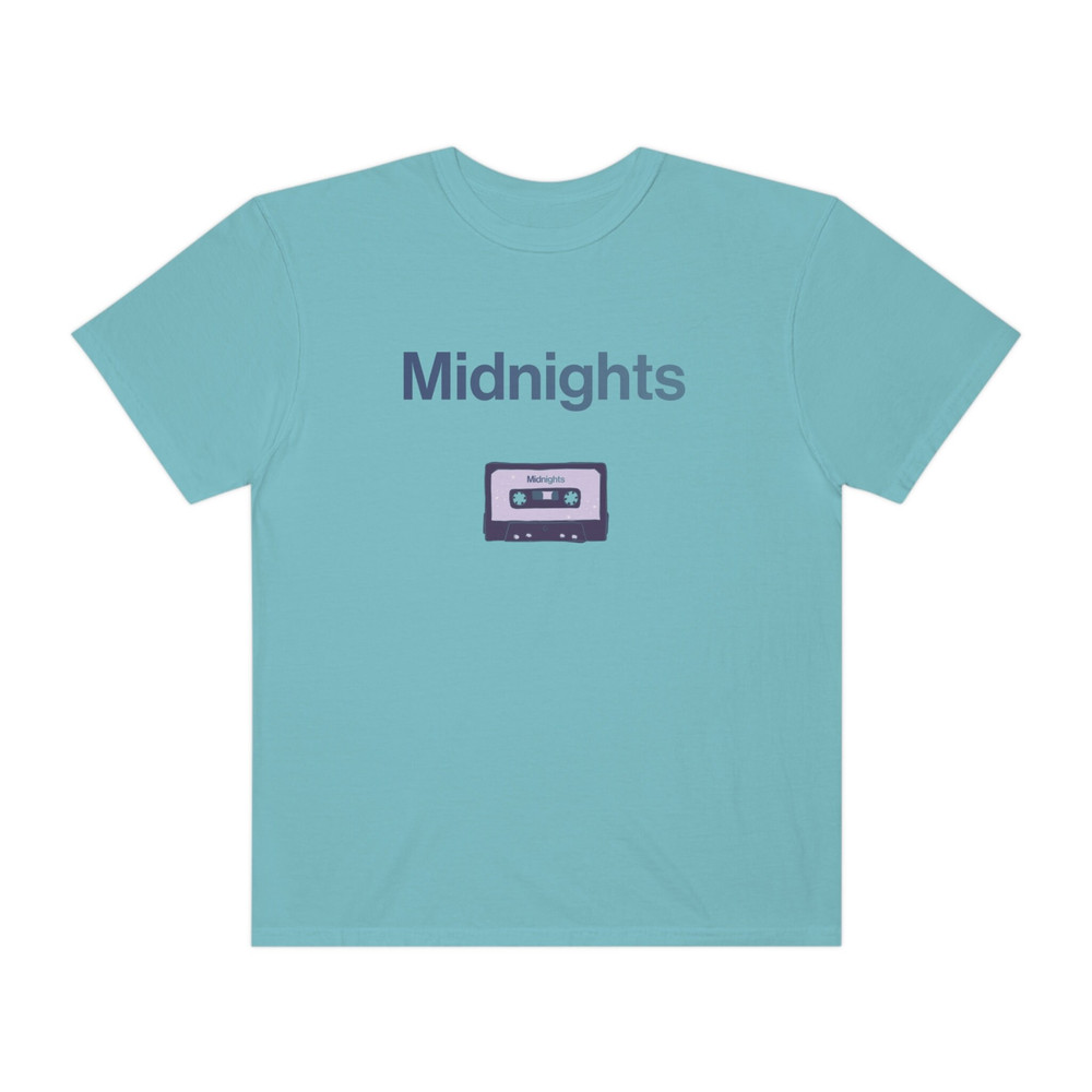 Comfort Colors Midnights Cassette T-Shirt Taylor Swift Midnights Album Shirt for The Eras Tour Concert Outfit Swiftees Merch Swiftie Tee - 5.jpg