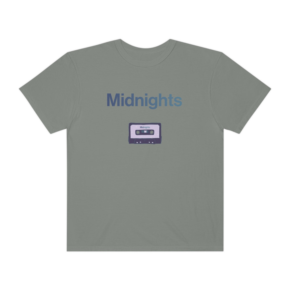 Comfort Colors Midnights Cassette T-Shirt Taylor Swift Midnights Album Shirt for The Eras Tour Concert Outfit Swiftees Merch Swiftie Tee - 6.jpg