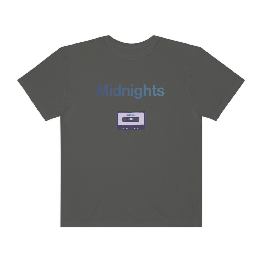 Comfort Colors Midnights Cassette T-Shirt Taylor Swift Midnights Album Shirt for The Eras Tour Concert Outfit Swiftees Merch Swiftie Tee - 8.jpg