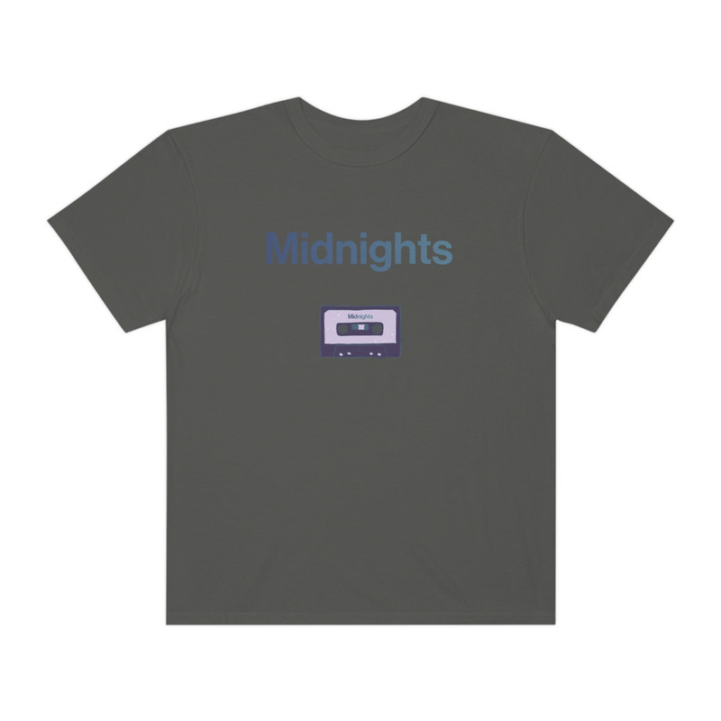 Comfort Colors Midnights Cassette T-Shirt Taylor Swift Midnights Album Shirt for The Eras Tour Concert Outfit Swiftees Merch Swiftie Tee - 8.jpg