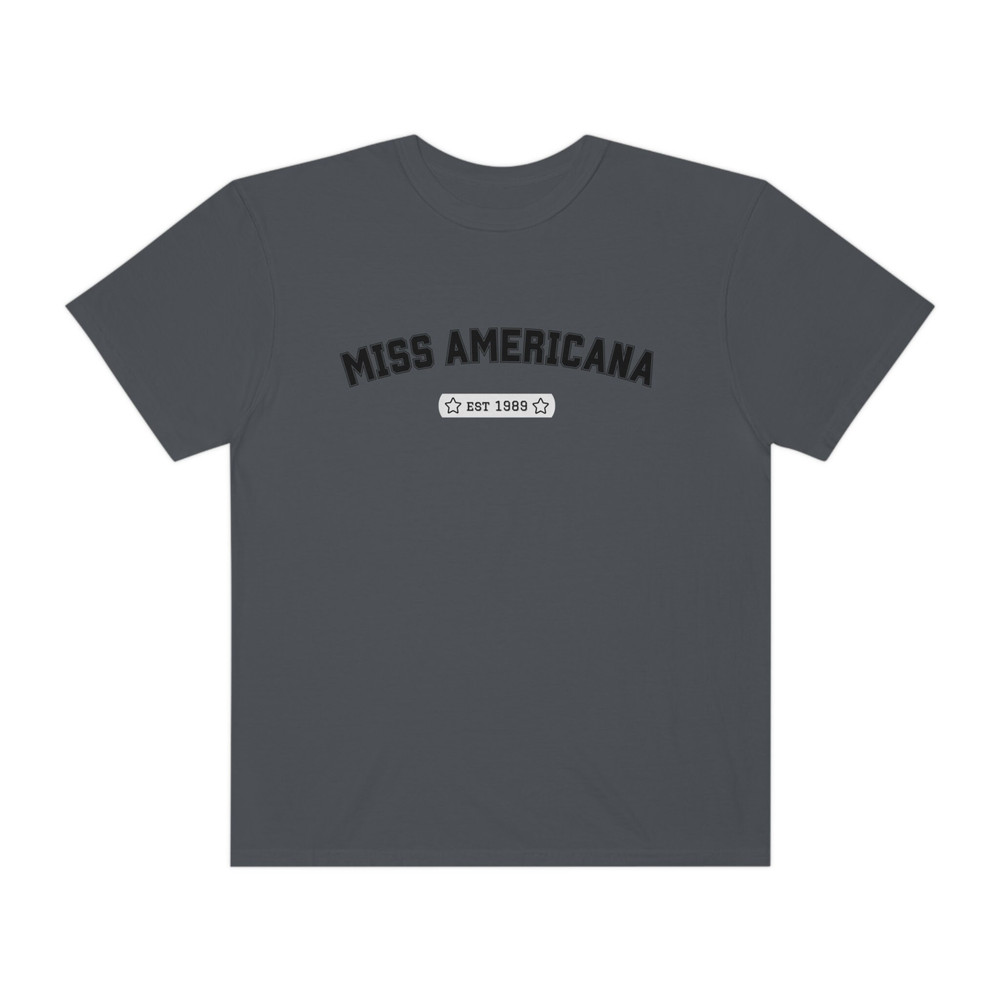 Comfort Colors Miss Americana Tshirt Eras Tour Taylor Swift Red White Blue 4th of July Attire Independence Day USA Shirt Trendy Reputation - 5.jpg