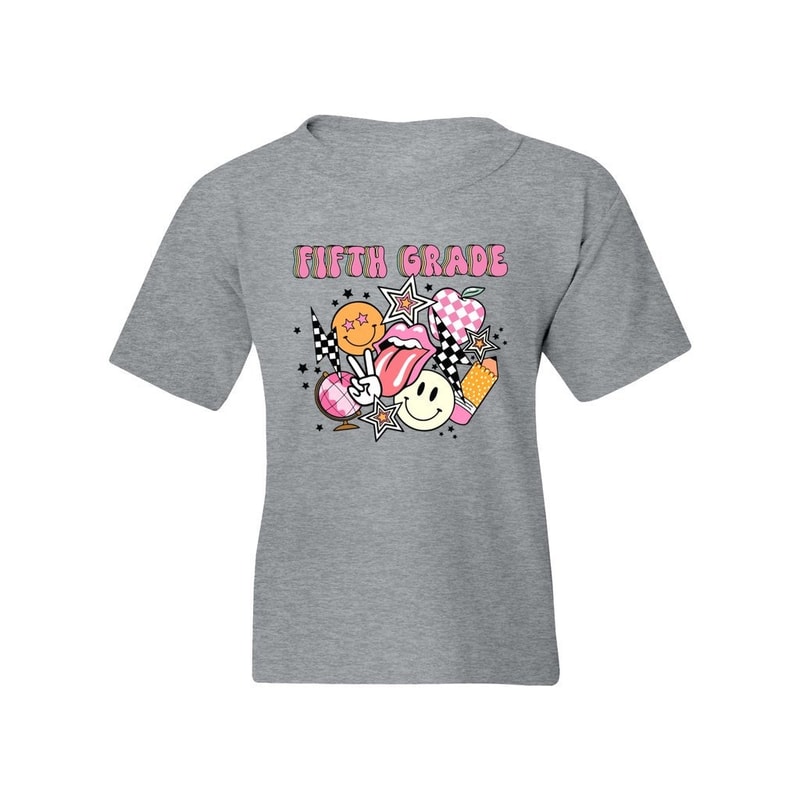 Custom Back to School Kids Retro Tshirt Hippie Rocker 1st Day of School Groovy Shirt Pre-K Elementary Kindergarten 1st 2nd 3rd 4th 5th 6th - 6.jpg