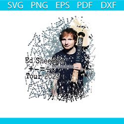 ed sheeran 2023 tour png ed guitar png sublimation download