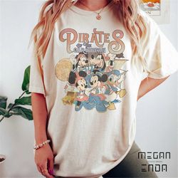 pirates of the caribbean disneyland shirt, retro disney comfort colors shirt, mickey and friends shirt, disneyland shirt