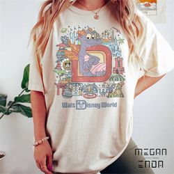 retro walt disney world comfort colors shirt, vintage disney figment shirt, disneyworld shirts, disneyworld trip shirt,