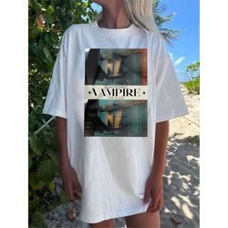 olivia rodrigo new single poster shirt, olivia rodrigo vampire shirt, vampire olivia shirt, gift for fans
