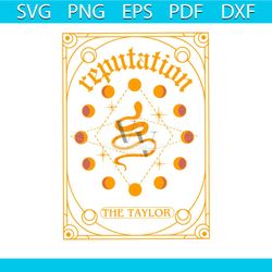 reputation snake in my rep era svg taylor album svg file