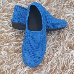 Crochet hand made shoes