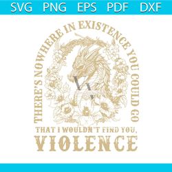 fourth wing violence dragon rider svg digital cricut file