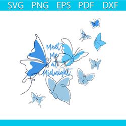 meet me at midnight taylor swift svg cutting digital file