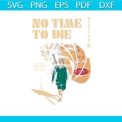billie eilish no time to die song png sublimation download