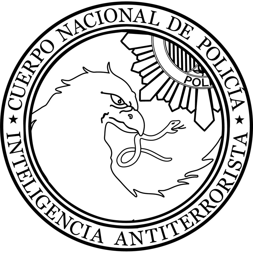 Emblem of the Spanish National Police Corps Antiterrorism Information Service vector file.jpg