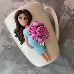 new  Mum Mug, Pregnant Girl Cup, Mothers Day Gift Idea, Custom Tea Mug mommy, Custom mug Baby shower newborngift box