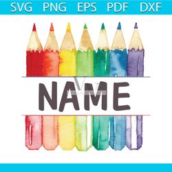 personalized first day of school customs name png download