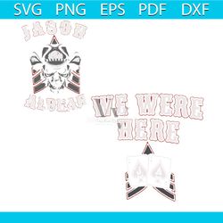 skeleton jason aldean we were here svg graphic design file