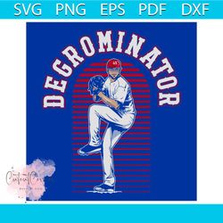 jacob degrom texas ranger degrominator svg digital files