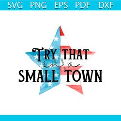 small town country music song png sublimation download