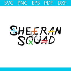 sheeran squad svg ed sheeran mathematics world tour svg
