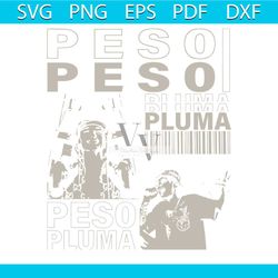 peso pluma world tour 2023 svg mexico music svg cricut file