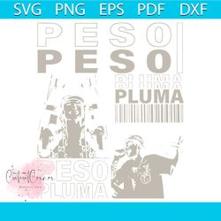 peso pluma world tour 2023 svg mexico music svg cricut file