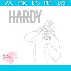 wallen hardy vintage hardy country music svg cutting file