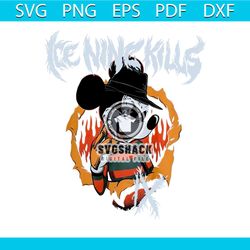 vintage ice nine kills band png sublimation download