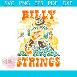 billy strings fall winter music tour svg graphic design file