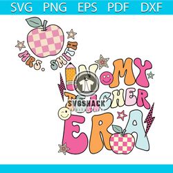 in teacher assistant era svg teacher life svg file for cricut