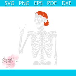 retro halloween skeleton svg spooky season svg cricut file