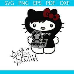 peso world tour 2023 svg peso pluma hello kitty svg cricut file