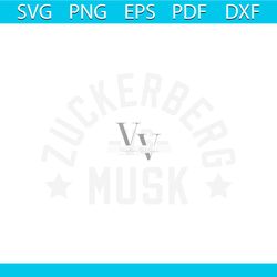 zuckerberg vs musk svg social media fight svg cricut files