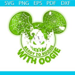 ready to boogie with oogie halloween png sublimation