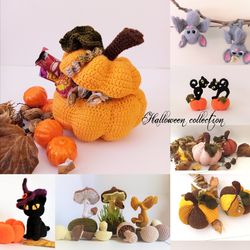 Halloween collection. Crochet patterns
