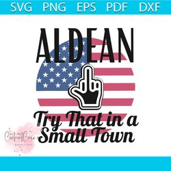 retro aldean usa flag small town svg design file