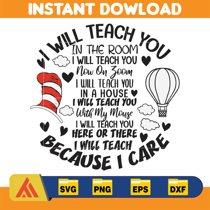 Dr Seuss Svg, Cat In The Hat SVG, Dr Seuss Hat SVG, Green Eggs And Ham Svg, Dr Seuss for Teachers Svg (338).jpg