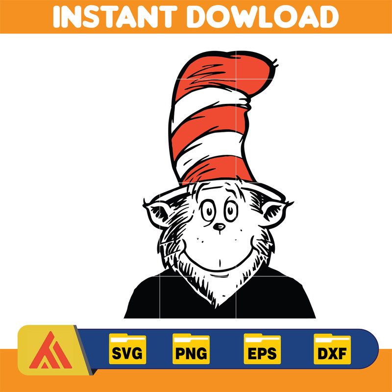 Dr Seuss Svg, Cat In The Hat SVG, Dr Seuss Hat SVG, Green Eggs And Ham Svg, Dr Seuss for Teachers Svg (354).jpg