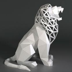 Papercraft lion, PDF