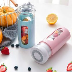 portable blender electric fruit juicer usb rechargeable smoothie blender mini fruit juice maker handheld kitchen mixer