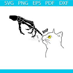 funny skeleton cat halloween svg cat lover svg design file
