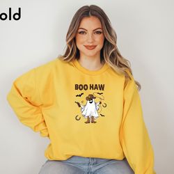 boo haw sweatshirt, retro halloween sweatshirt, halloween ho