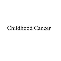 Childhood cancer svg