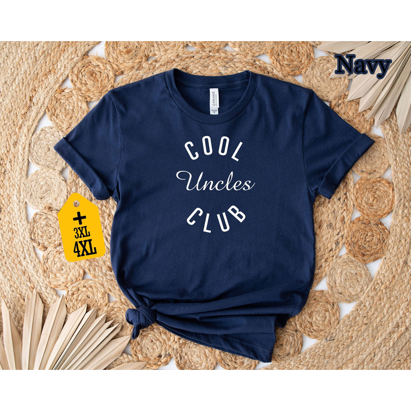 Cool Uncles Club Shirt, Best Uncle Shirt, Uncle Shirt, Gift For New Uncle, Cool Uncles Shirt, Gift For Uncle, Family Shirt, Uncle Bday Gift - 1.jpg