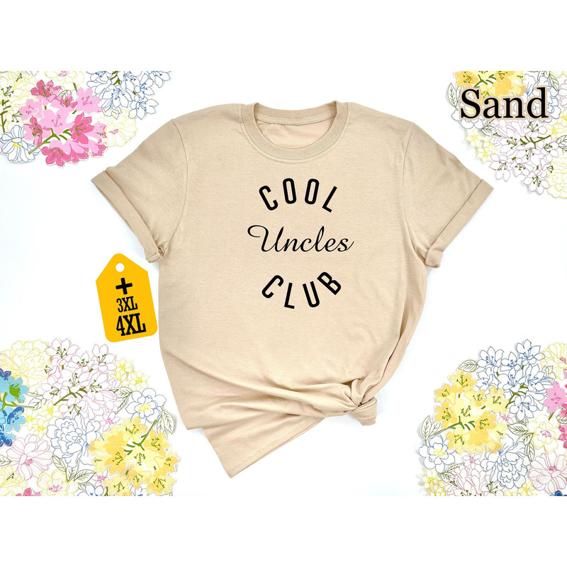 Cool Uncles Club Shirt, Best Uncle Shirt, Uncle Shirt, Gift For New Uncle, Cool Uncles Shirt, Gift For Uncle, Family Shirt, Uncle Bday Gift - 2.jpg