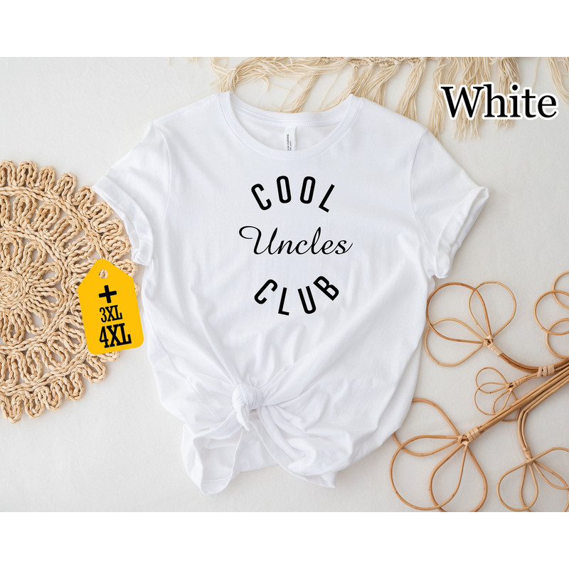 Cool Uncles Club Shirt, Best Uncle Shirt, Uncle Shirt, Gift For New Uncle, Cool Uncles Shirt, Gift For Uncle, Family Shirt, Uncle Bday Gift - 3.jpg