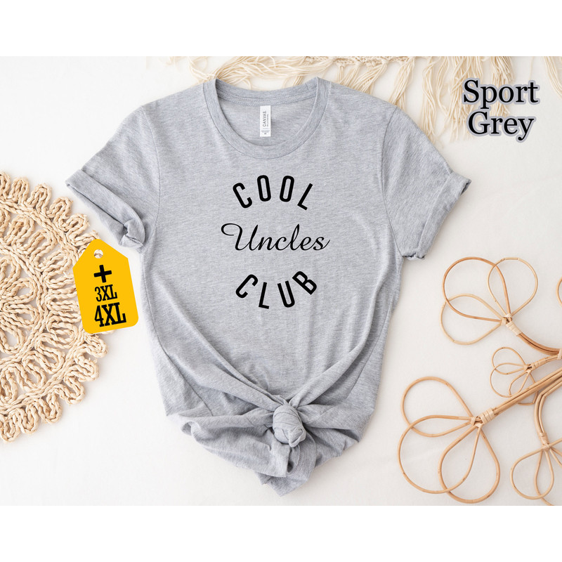 Cool Uncles Club Shirt, Best Uncle Shirt, Uncle Shirt, Gift For New Uncle, Cool Uncles Shirt, Gift For Uncle, Family Shirt, Uncle Bday Gift - 5.jpg